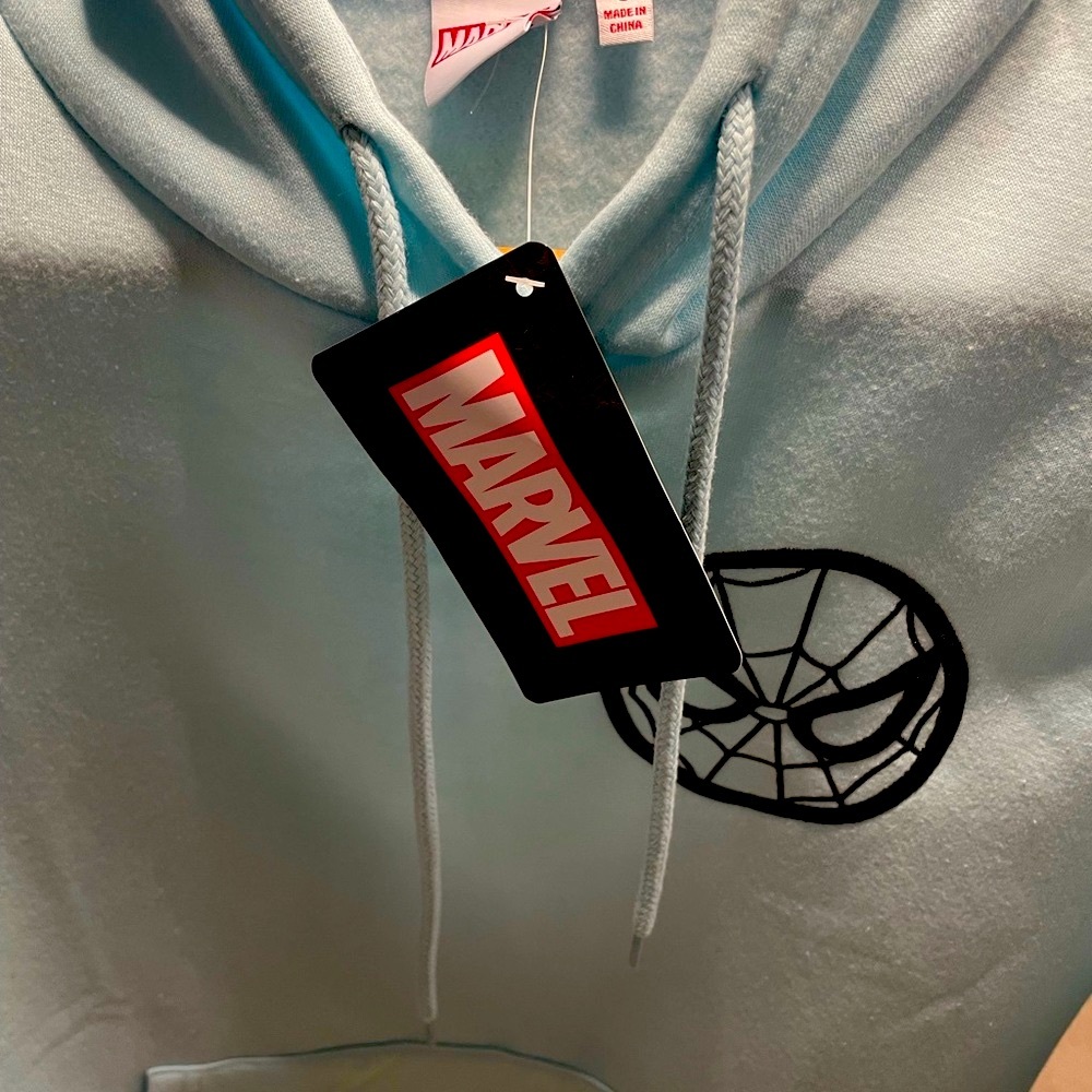 Marvel Spider-Man Blue Hoodie - Picture 3 of 6